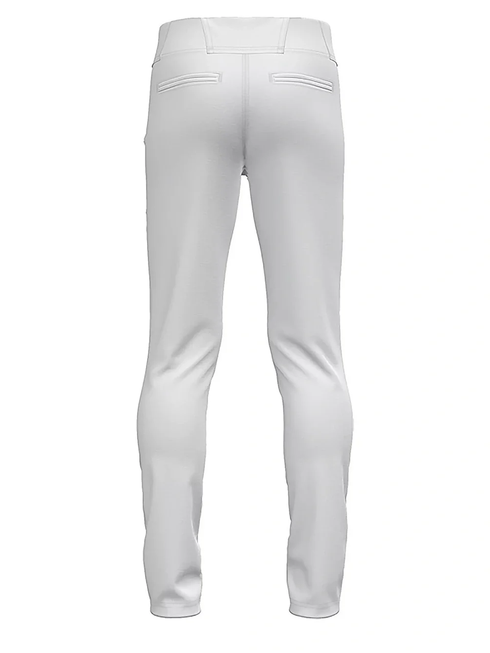 New Balance White Kids' Stretch Baseball Leggings